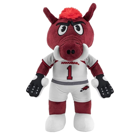 Bleacher Creatures Arkansas Razorbacks Big Red 10" Mascot Plush Figure Cover
