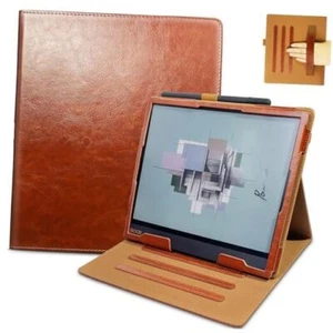 Case for 10.3" Boox Note Air4 C (2024)/Boox Note Air3 C/Air3 B/W Tablet Brown - Picture 1 of 8