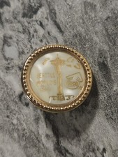 Souvenir Seattle's World's Fair 1962 Space Needle Pin Back Button Broach