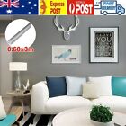Self Adhesive Wallpaper Grey Matt Plain Contact Paper Livingroom Bedroom Decor