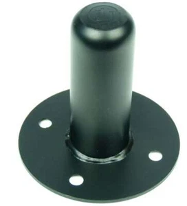 AH Boxenflansch Einbauflansch Stahl für 35 mm Boxenstative Flansch Flanschbuchse - Picture 1 of 6