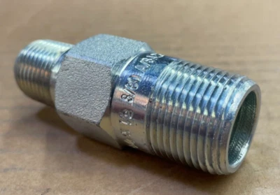 SWAGE NIPPLE 3/4" x 1/2" Schedule 80 Concentric Thread Both End A234 WPBN SP95 - Image 1 of 4