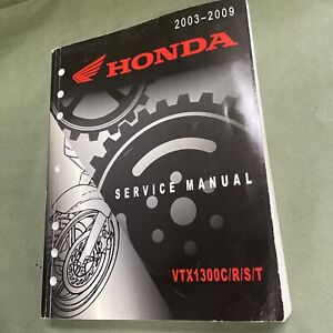 2003-2009 Honda VTX1300C/R/S/T Service Manual Motorcycle Shop W/ SPECS