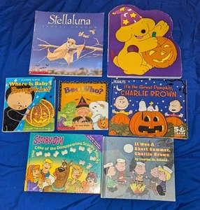 7er Set Kinder Herbst/ Halloween Bücher - Bild 1 von 15