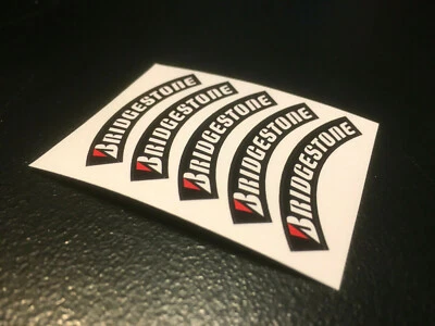 1:10 Reifenbeschriftung Markierung Bridgestone Aufkleber TRAXXAS ARRMA Tamiya - Bild 1 von 2