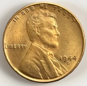 1944 D Lincoln Wheat Cent - Picture 1 of 8