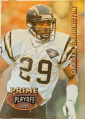 1995 Playoff Prime - Darren Carrington #106 - Image 1 of 2