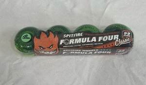 Spitfire Formula Four Classic 58mm Green Swirl Skateboard Rollen - Bild 1 von 16