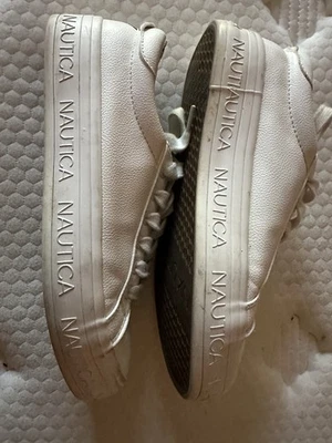 Nautical White Sneakers 7 1/2 Women’s - Image 1 of 4