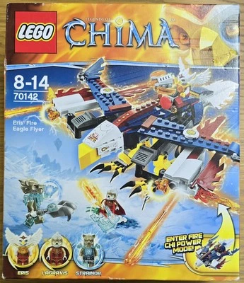 LEGO LEGENDS OF CHIMA: Eris' Fire Eagle Flyer (70142) Brand New Sealed Retired - Image 1 of 4