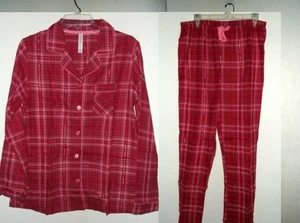 Neu mit Etikett Gilligan & Omalley DAMEN-PYJAMA-SET ROT KARIERT DRUCK GRÖSSE M - Bild 1 von 1