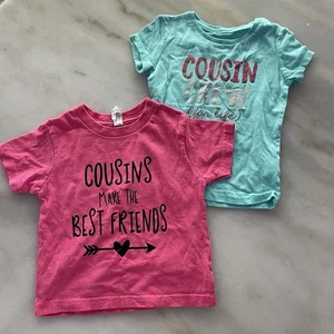 Carters Cousin Crew Shirts Size 2T - Picture 1 of 3