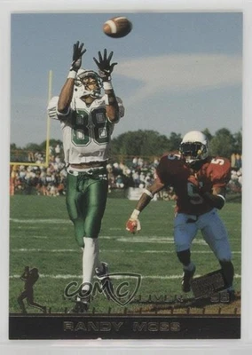 1998 Press Pass Randy Moss #5 Rookie RC HOF - Image 1 of 2