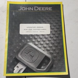 John Deere Operator's Manual H340, H360, H380 LOADERS OMW58212 ISSUE A4 - Picture 1 of 4