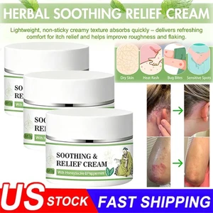Soothing Relief Cream With Honeysuckle & Peppermint 30g - Picture 1 of 16