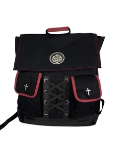 Mochila RWBY Rubí Rosa Cosplay Bioworld Negra Usada en Excelente Condición - Imagen 1 de 11