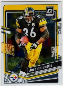 Calciatori Panini Donruss Optic Jerome Bettis 2023 n. 162 Pittsburgh Steelers - Foto 1 di 2