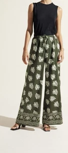 Auguste the label "Shyla" wide leg panting live green size M/UK - Picture 1 of 13