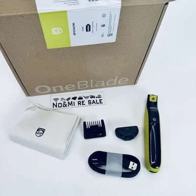 Recortadora de barba eléctrica facial Philips Norelco OneBlade 360 QP2724/90 USADA SIN CUCHILLA Foto 1 de 4