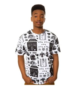 Crooks & Castles Mens The Shriners Graphic T-Shirt, White, Small - Picture 1 of 1