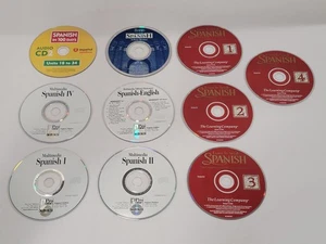 Spanish Language (PC and MAC) PC CD-ROM - 10 Discs, Learning Company, Multimedia - Picture 1 of 12