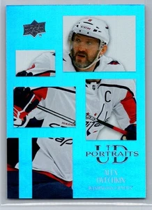 2024-25 cubierta superior #P-42 Alex Ovechkin UD retratos Washington Capitals - Imagen 1 de 2