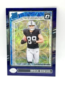 Brock Bowers Panini 2024 Donruss Optic Purple Scope Rated Rookie #215 - Bild 1 von 2