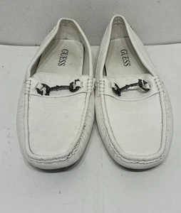 GUESS Mens Loafers White Size 11.5 Style: Adler - Picture 1 of 6