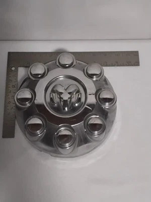(1) Tapacubos central Dodge Ram 2500 3500 SRW CROMO FÁBRICA OEM 52121450AB 2187 Foto 1 de 4