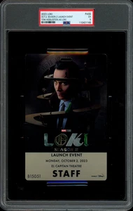 LOKI / Pass billet de projection première saison 2 saison 2023, Tom Hiddleston marvel PSA 5 - Photo 1/2