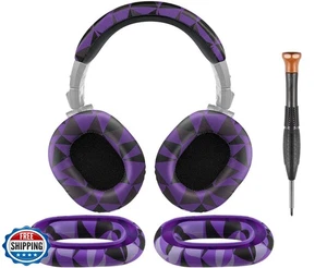 SOULWIT Cuscini Orecchie + Fascia + Silicone Earpad Cover Protezione, Repl - Foto 1 di 3