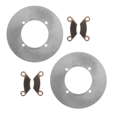 2007 - 2009 Polaris Sportsman X2 800 Rear MudRat Brake Rotors & Brake Pads - Image 1 of 4