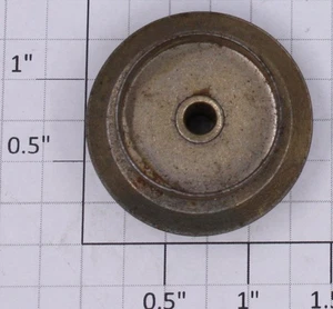 Gilbert 1931-60 Brass Plated Flanged Wheel 5/16" for Hudson Erector Locomotive - Picture 1 of 2