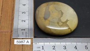 JASPE MOKAITE pierre plate mineraux lithotherapie collection reiki esoterisme - Picture 1 of 2