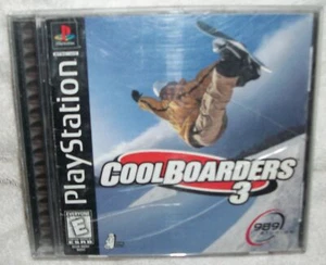 Cool Boarders 3 Black Label Sony Playstation 1 PS1 KOMPLETT GETESTET mit Reg Karte - Bild 1 von 4