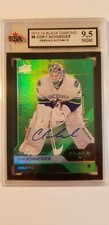 Cory Schneider 2013-14 Black Diamond Emerald Auto #8/10 Hockey Card KSA GD 9.5!!