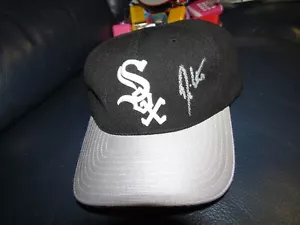 Darin Erstad Autographed Baseball Hat White Sox - Picture 1 of 5