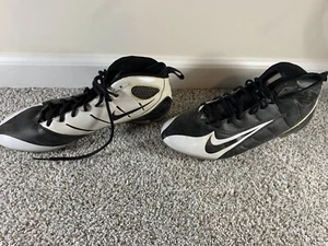 Nike Speed 3/4 Fußballschuhe, schwarz/weiß, Herren Größe 13 - Bild 1 von 8