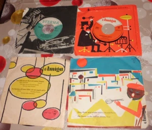 DDR 4 stück Single Musik Schlager 50er 60er Jahre + Schallplatte Amiga Vinyl - Bild 1 von 1