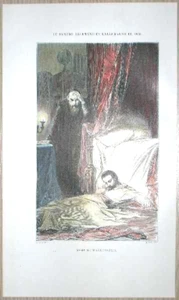 Impresión Girardet 1863 MUERTE DE WALLENSTEIN, EGER (CHEB), REPÚBLICA CHECA, #23 - Imagen 1 de 1