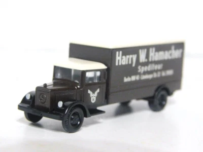 Camión Mercedes Benz Wiking 94407 escala N 1/160 Harry W Hamacher nuevo en caja Foto 1 de 4