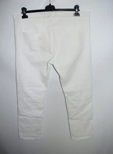 Vintage White Gucci Denim Jeans GG LOGO Men's Size 52 RARE - Picture 1 of 13