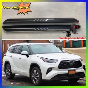 2PCS Side Steps Running Boards Fits For Toyota Highlander 2020-2023 Nerf Bars - Foto 1 di 6