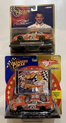 Tony Stewart Lot Of 2 #20 1999 NASCAR Winners Circle Rookie 1/43 Scale Diecast - Image 1 of 3