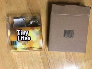 TINY LITES 30 Micro LED on 10' wire - battery operated - NEW ! 5 - Picture 1 of 8