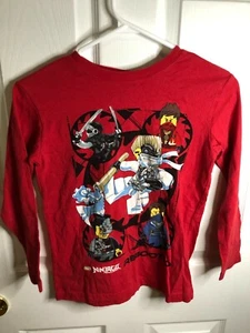 Lego Ninjago Rebooted - Boys Long Sleeve Pullover Sweater - M 8-10, Red - Picture 1 of 10