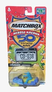 NEW Matchbox Car COLORADO CO Snow Mobile Across America 50th Birthday - Picture 1 of 2