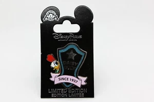 Disney 80th Anniversary 1937 Daisy Duck 3-D Slider Pin LE 2000 NEW On Card - Picture 1 of 6
