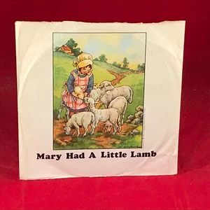 PAUL MCCARTNEY WINGS Mary Had A Little Lamb 1972 UK 7" vinyl single Linda 45 - Imagen 1 de 5