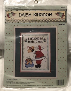 Nuovo Regno Margherita di Bucilla punto croce contato Credo in Babbo Natale 82885 - Foto 1 di 6